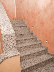 Treppe aus Granit 